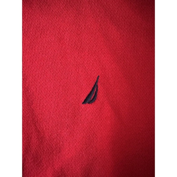 Nautica Women's Quarter 1/4 Zip pullover Size Small Color: Red,Navy NWOT - Picture 5 of 13